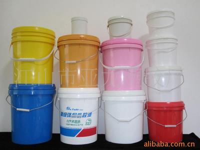 【供應(yīng)化工桶 塑料桶 塑膠桶 涂料桶 印花漿桶】?jī)r(jià)格,廠家,圖片,塑料桶/罐,江山市亞龍塑膠廠-
